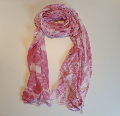 Hand dyed scarf